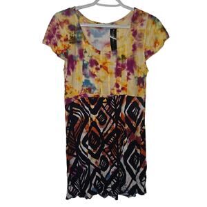 Chaudry KC Bohemian Hippie 70s Blouse Size Small